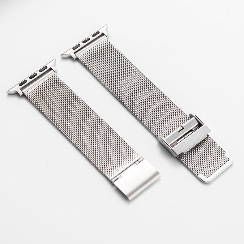 Metal Milanese Mesh Apple Watch Band(Wide Style)