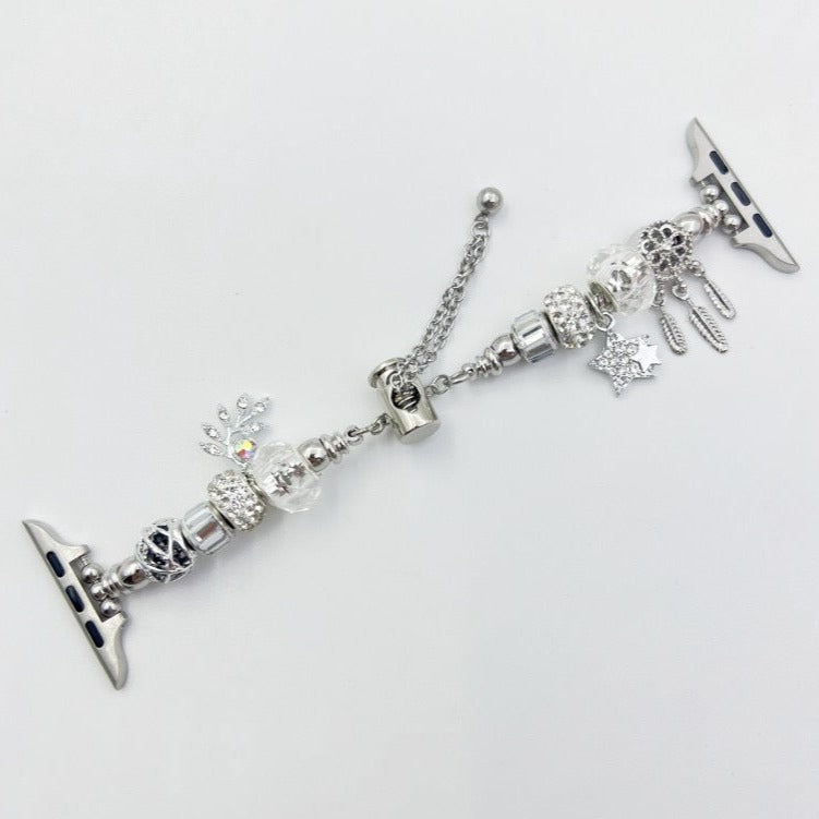 Silvery Star Apple Watch Band