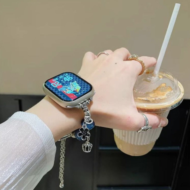 Silvery Star Apple Watch Band