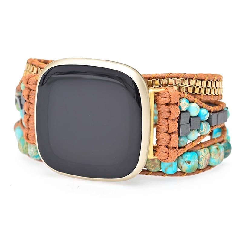 Turquoise Bohemian Fitbit Watch Band