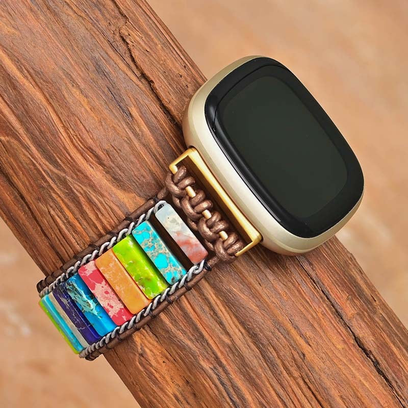 Colorful Jasper Fitbit Watch Band