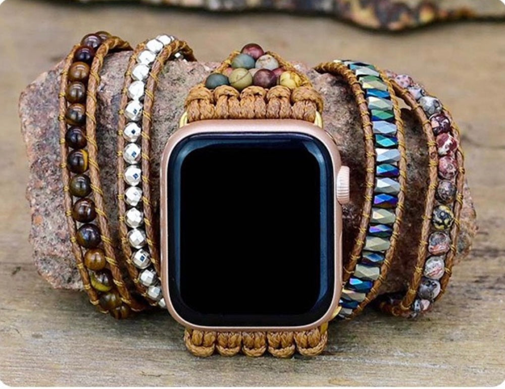 Dragon Eyes Jasper Apple Watch Band