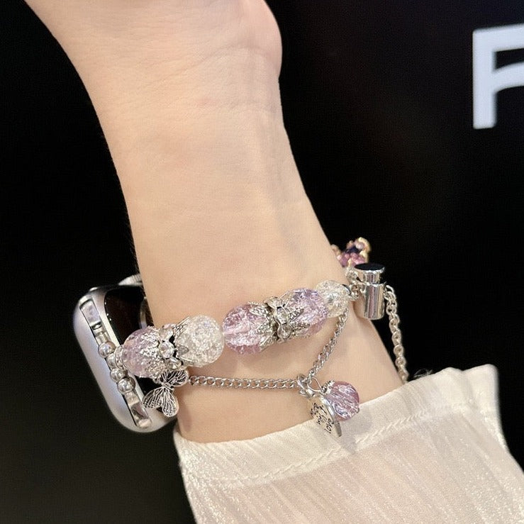 Crystal Butterfly Apple Watch Band