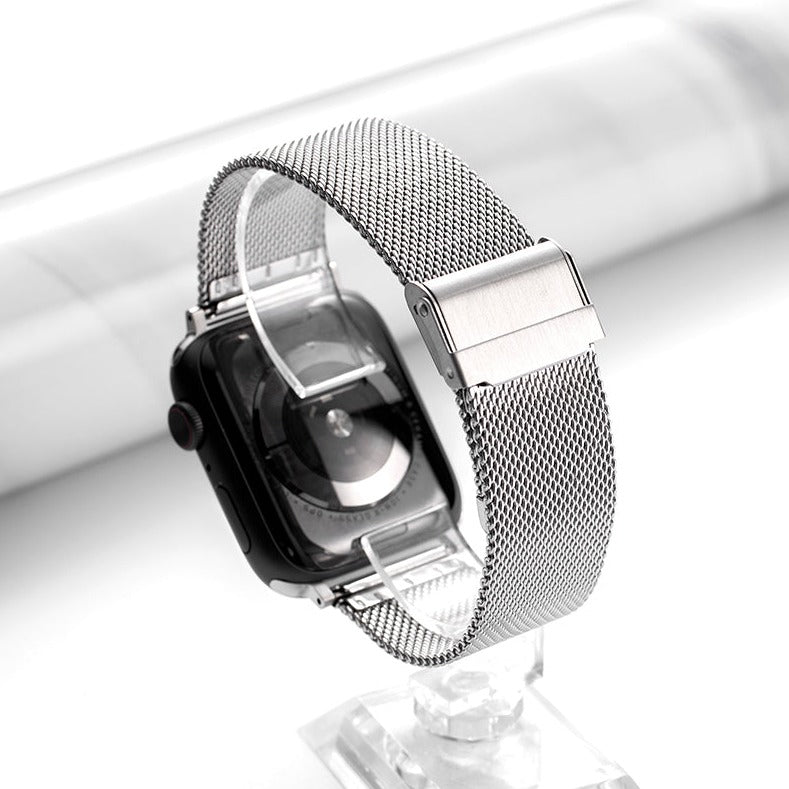 Metal Milanese Mesh Apple Watch Band(Wide Style)