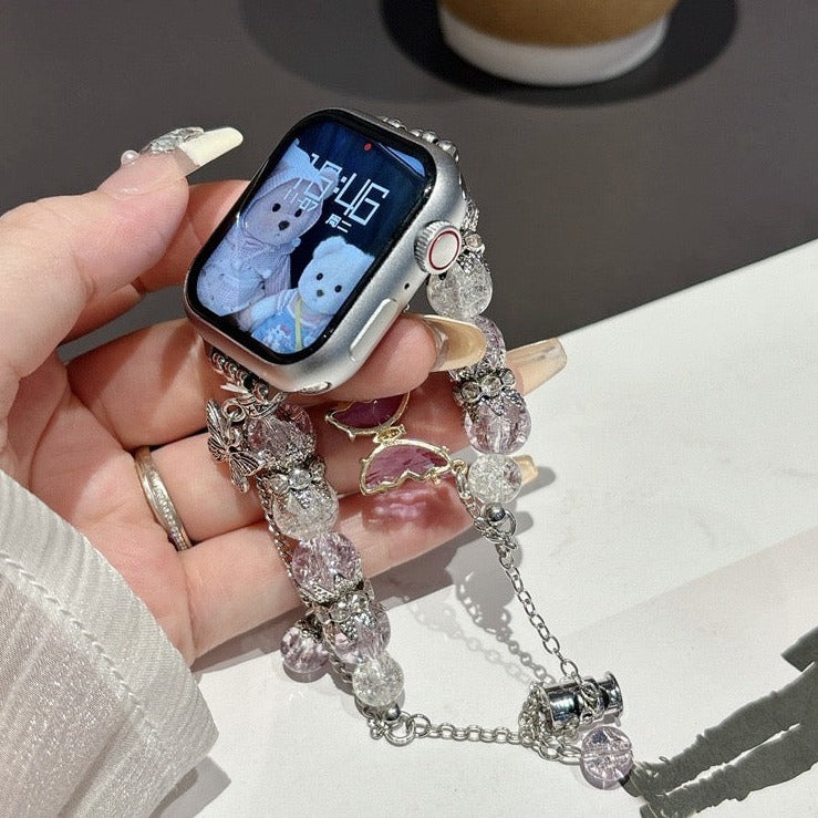 Crystal Butterfly Apple Watch Band