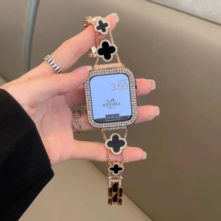 Four-leaf Clover Chain Apple Watch Band