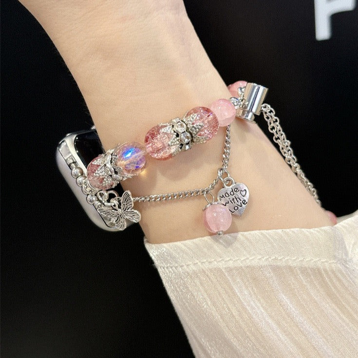 Crystal Butterfly Apple Watch Band