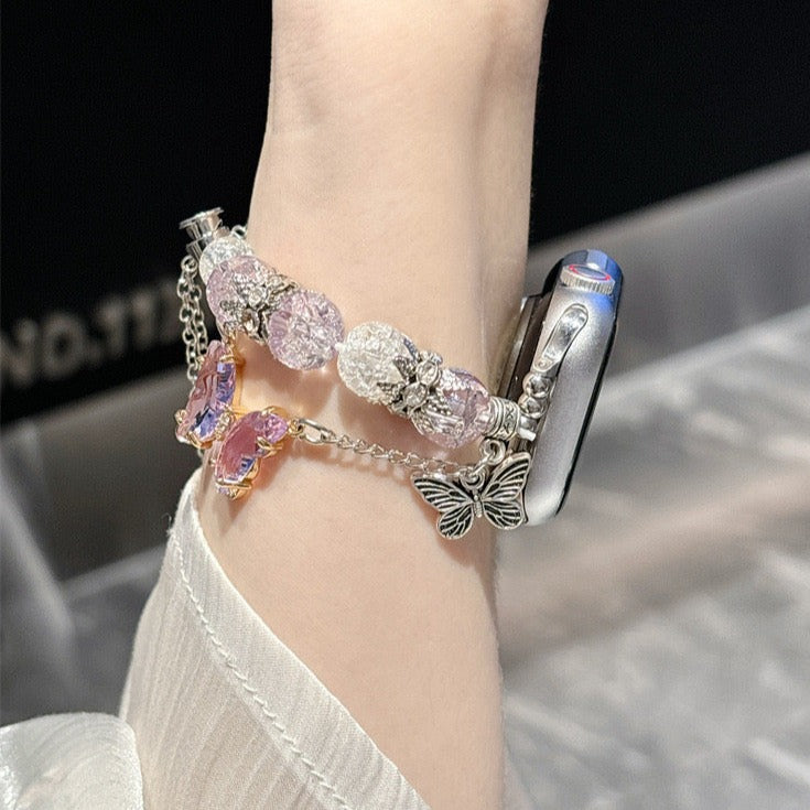 Crystal Butterfly Apple Watch Band