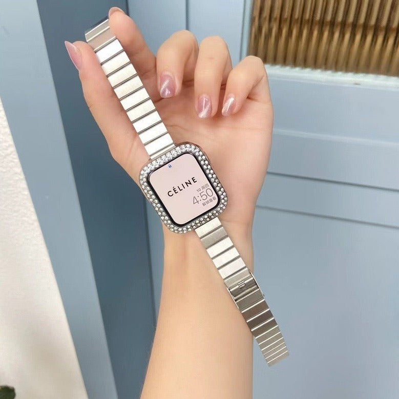 Stainless Steel Apple Watch Band (Single-link)