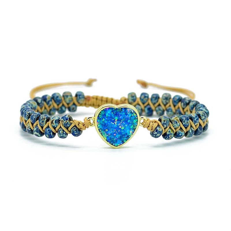 Ocean Heart Bracelet