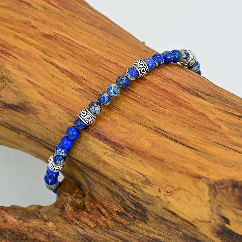 Blue Imperial Jasper Bracelet