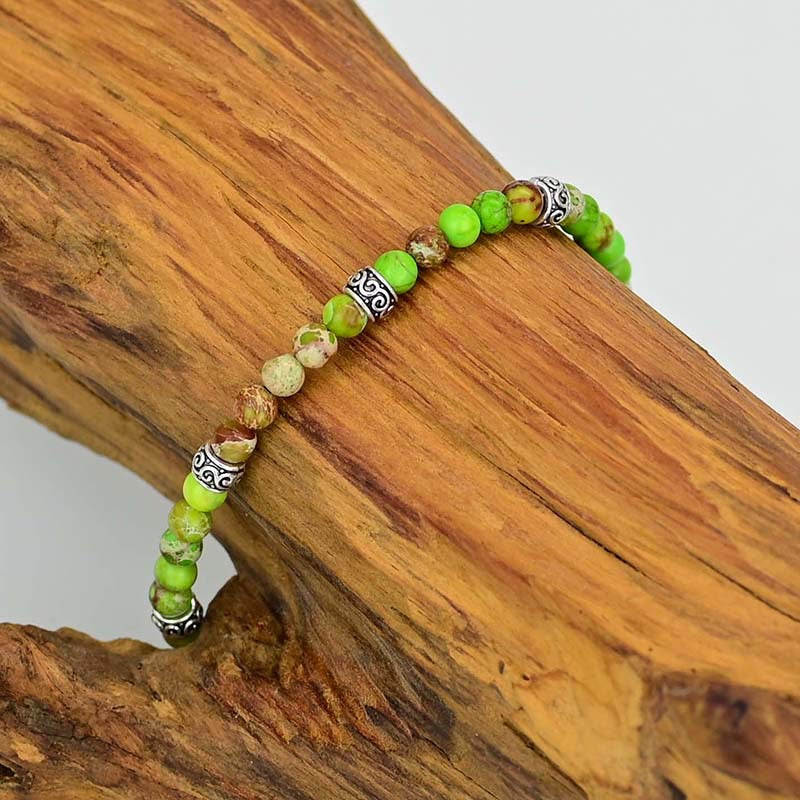 Green Imperial Jasper Bracelet