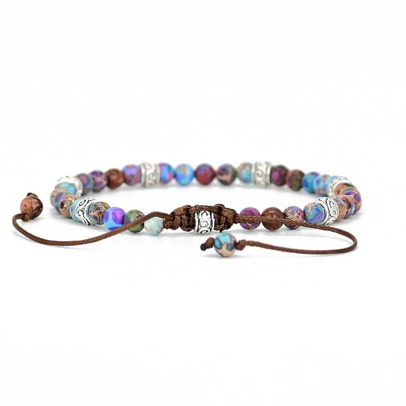 Purple Imperial Jasper Bracelet