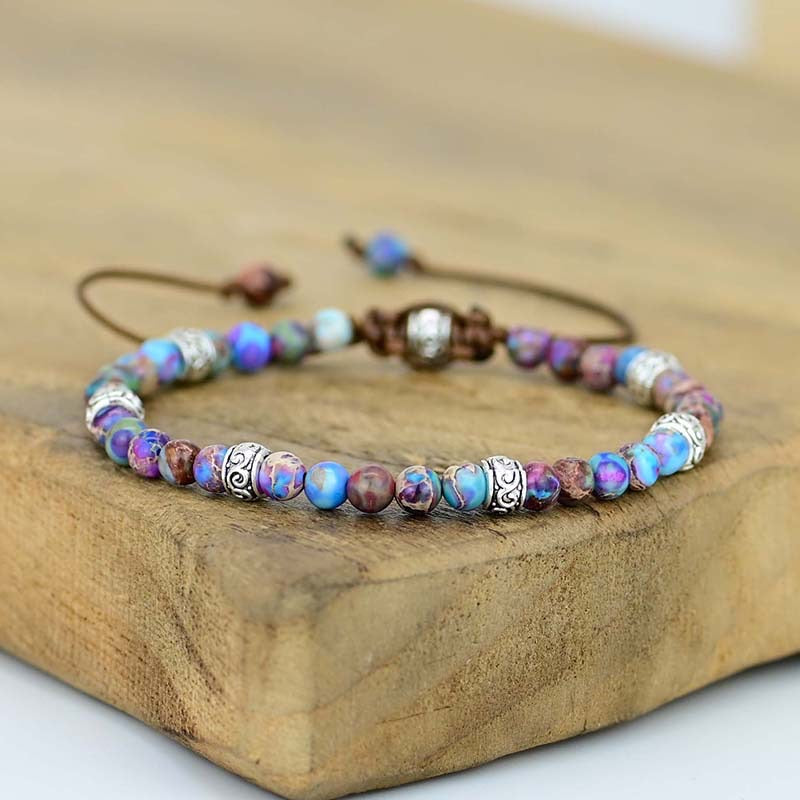 Purple Imperial Jasper Bracelet