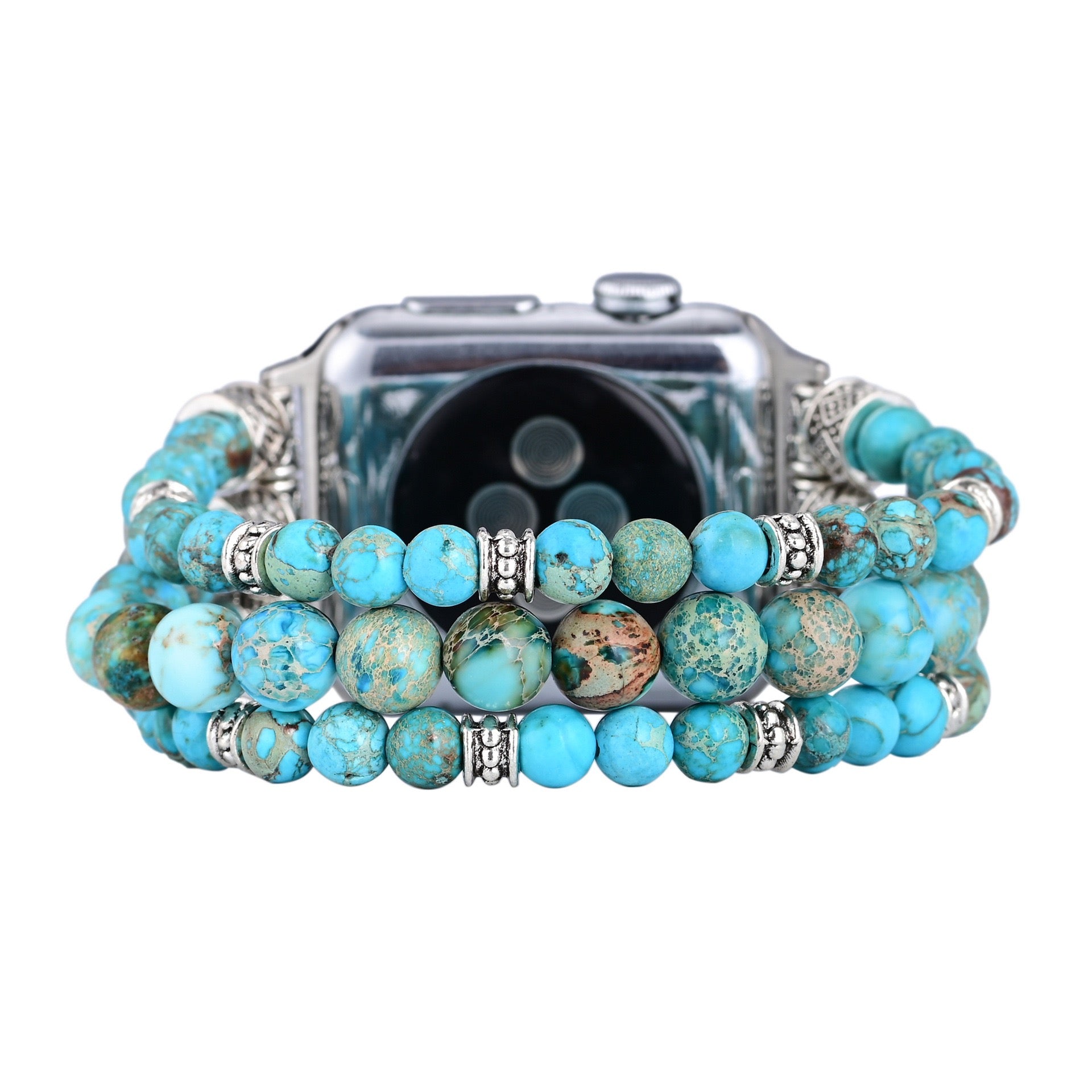 Turquoise Bohemian Stretch Apple Watch Band