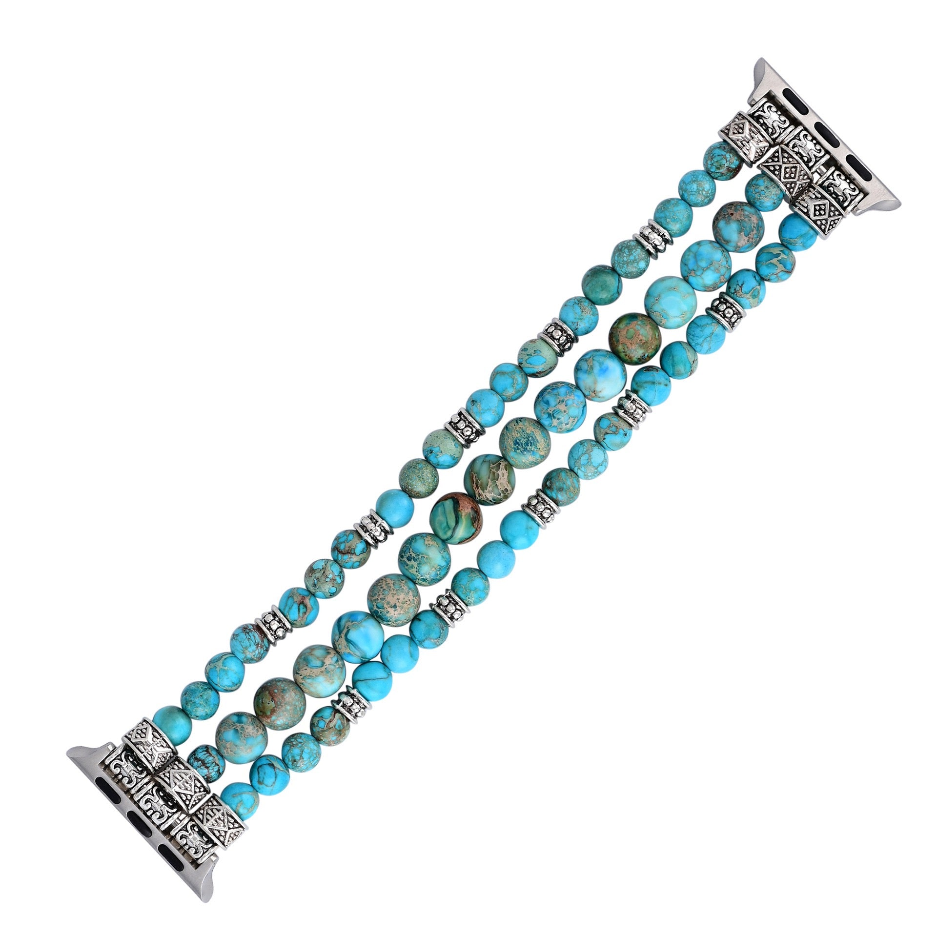 Turquoise Bohemian Stretch Apple Watch Band