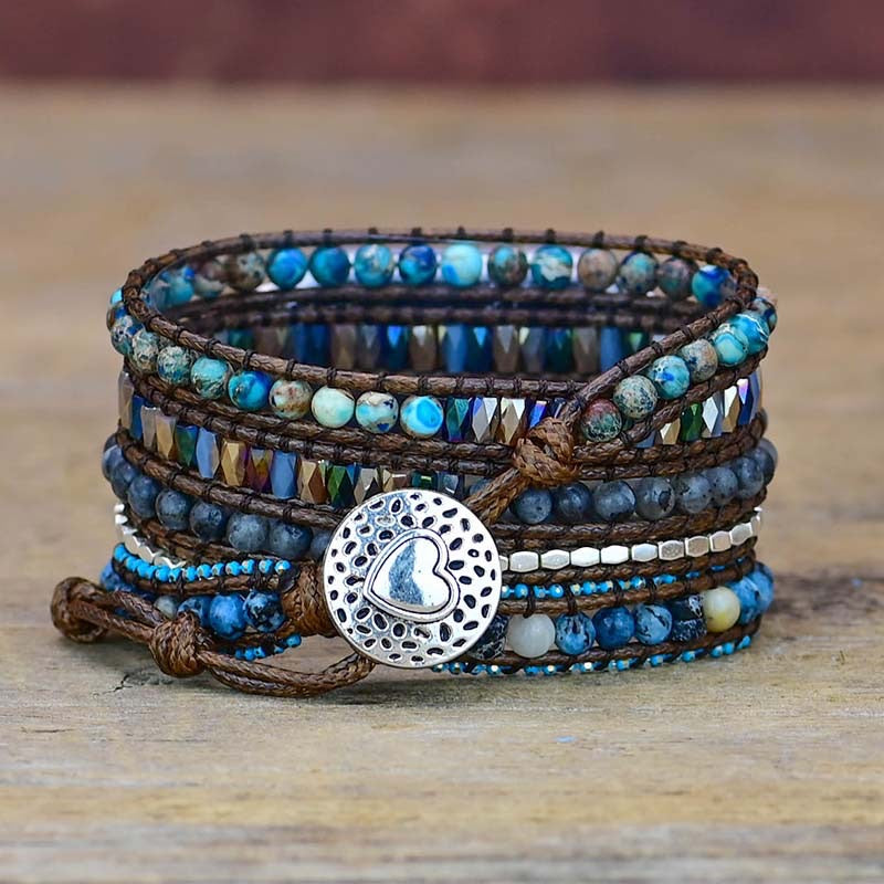 Blue Jasper Apple Watch Band