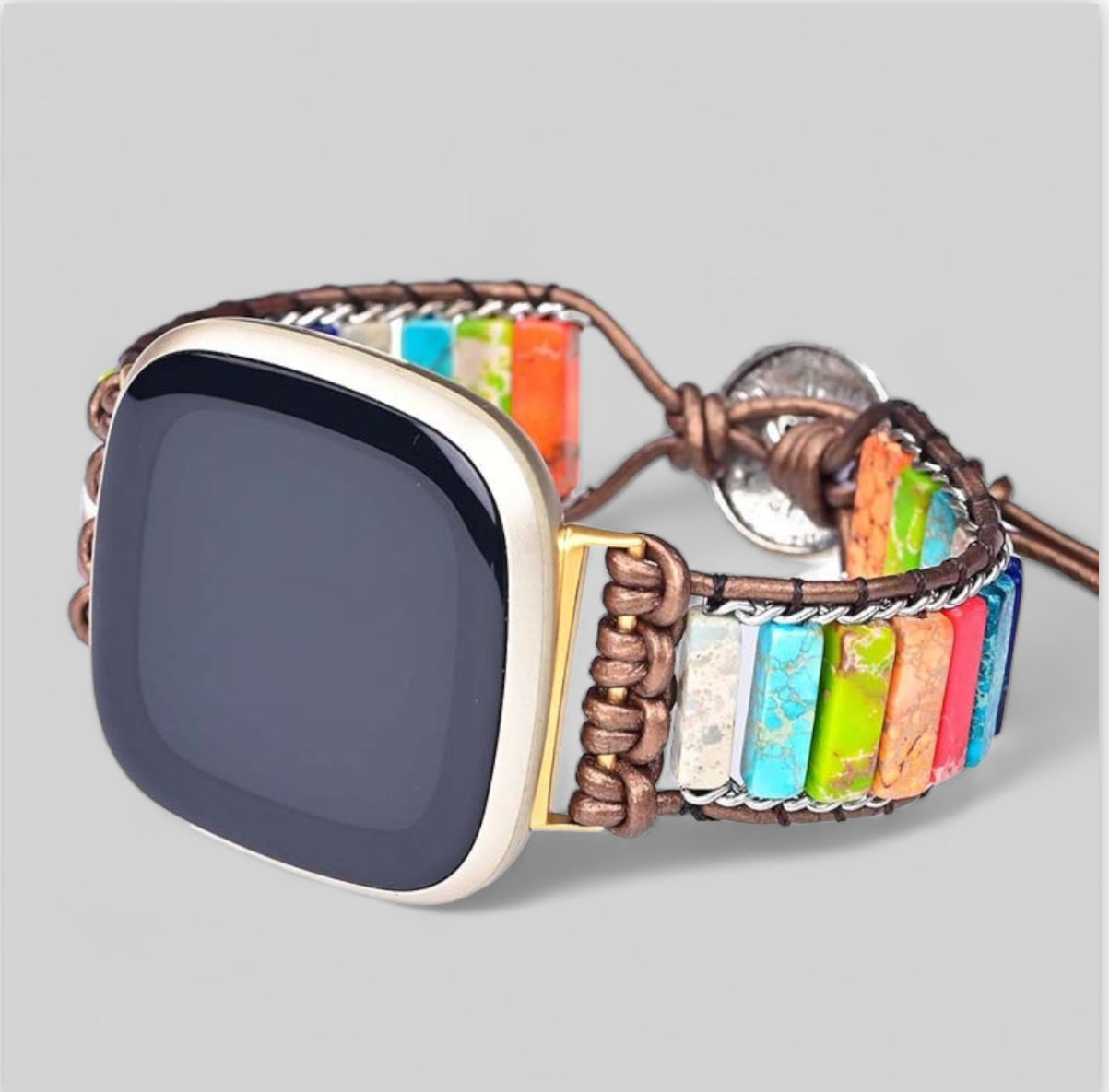 Colorful Jasper Fitbit Watch Band