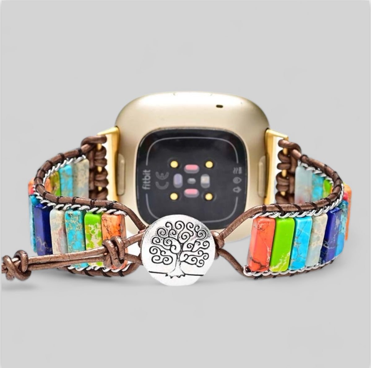 Colorful Jasper Fitbit Watch Band