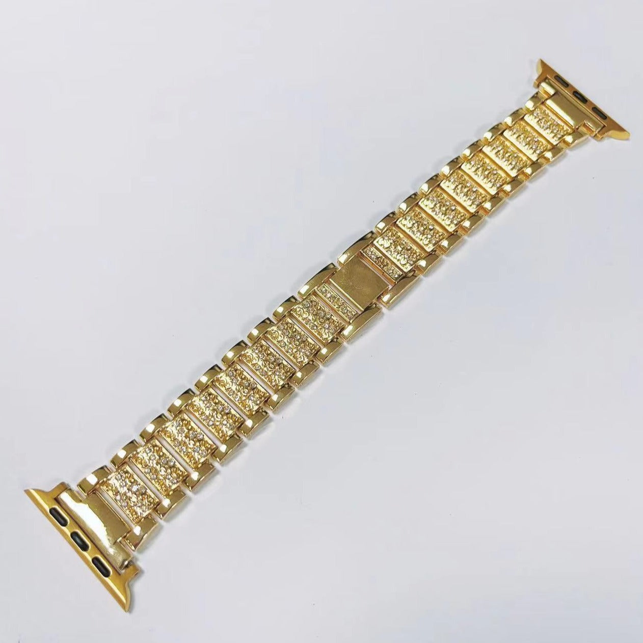 Rhinestone Metal Apple Watch Band