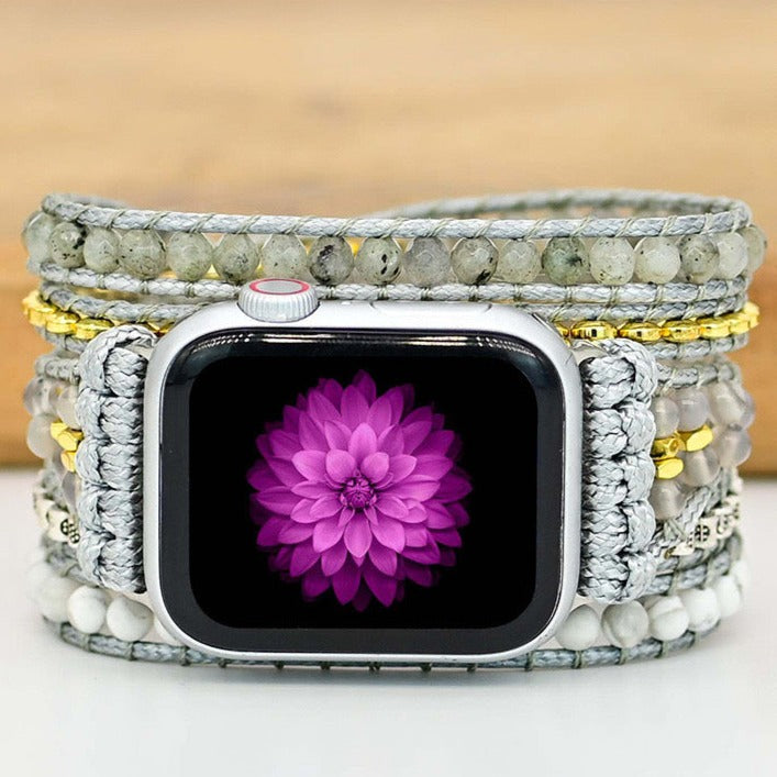 White Labradorite Apple Watch Band